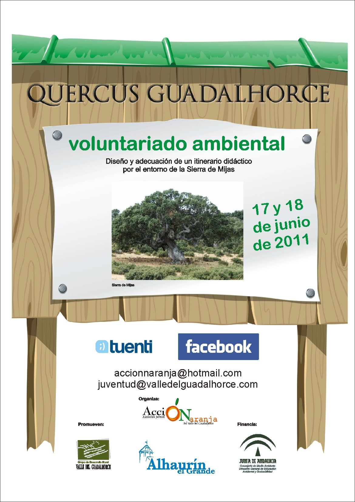 Quercus Guadalhorce, una ruta didctica por la Sierra de Alhaurn el Grande